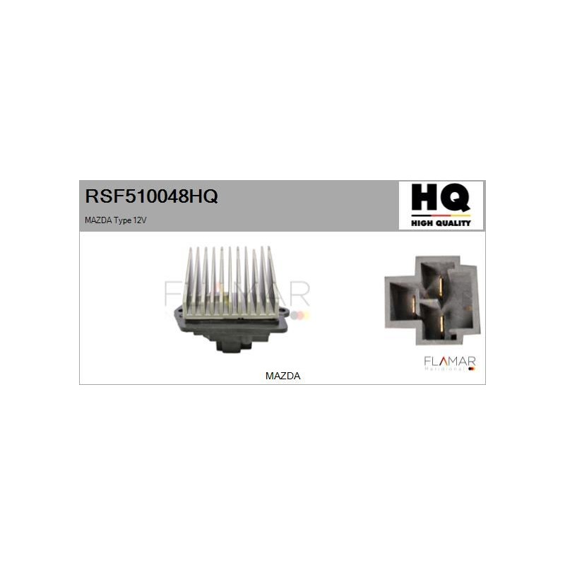 FLAMAR RSF510048HQ Resitencia, ventilador habitáculo - 1