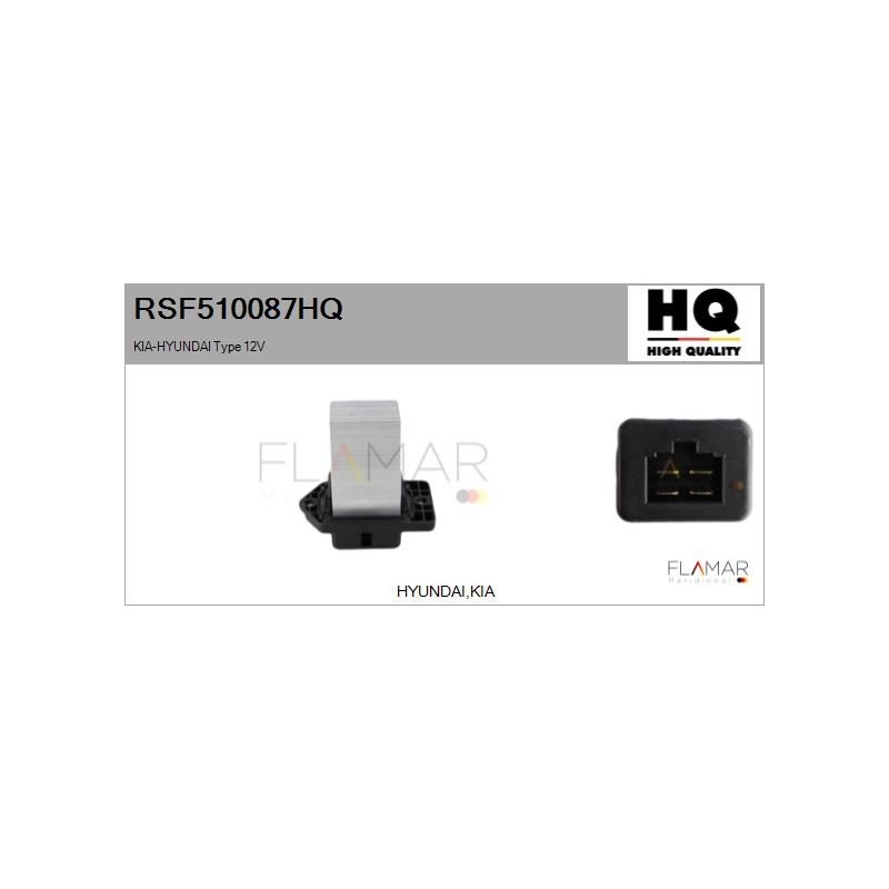 FLAMAR RSF510087HQ Resitencia, ventilador habitáculo - 1