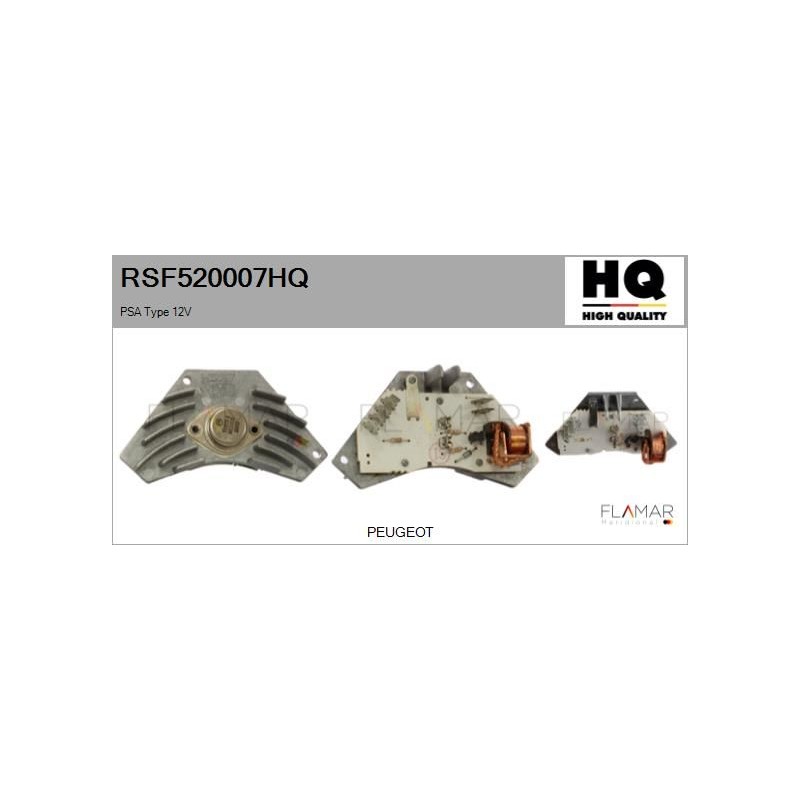 FLAMAR RSF520007HQ Resitencia, ventilador habitáculo - 1