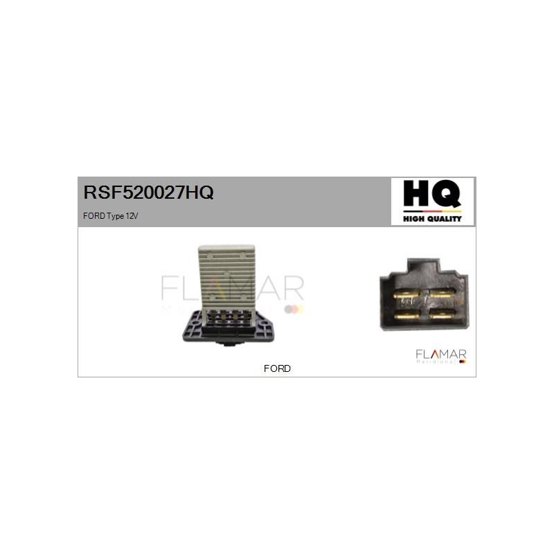 FLAMAR RSF520027HQ Resitencia, ventilador habitáculo - 1