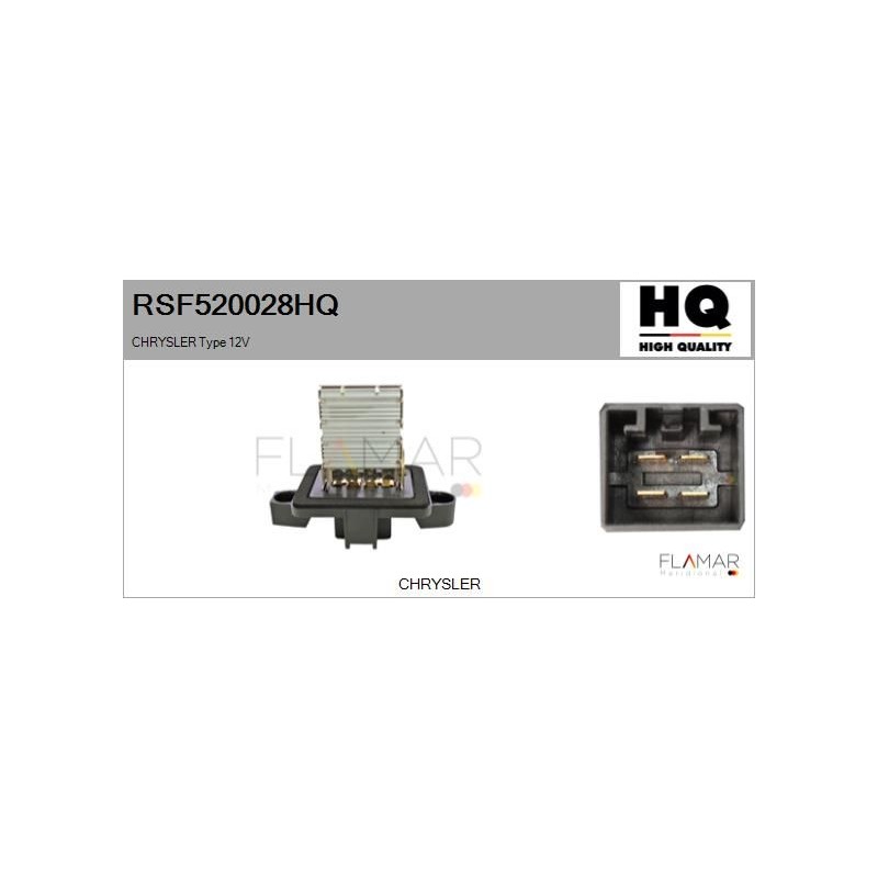 FLAMAR RSF520028HQ Resitencia, ventilador habitáculo - 1