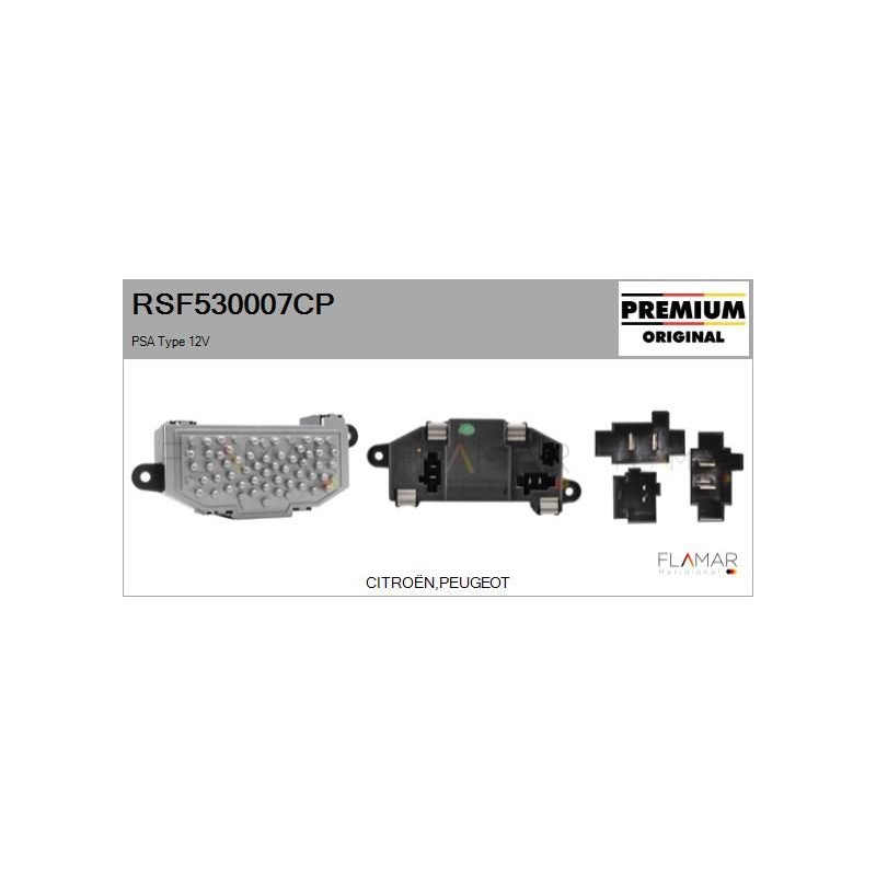 FLAMAR RSF530007CP Resitencia, ventilador habitáculo - 1