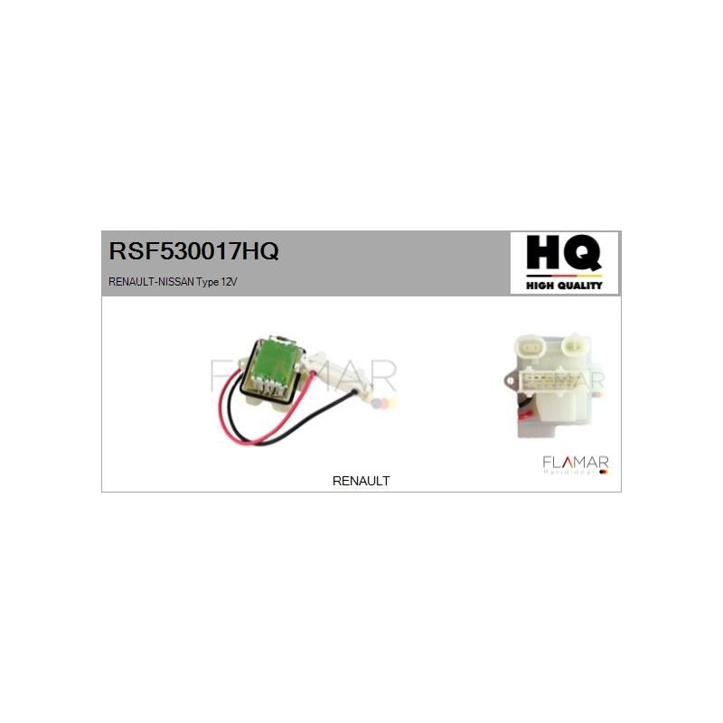FLAMAR RSF530017HQ Resitencia, ventilador habitáculo - 1