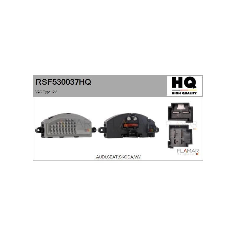 FLAMAR RSF530037HQ Resitencia, ventilador habitáculo - 1