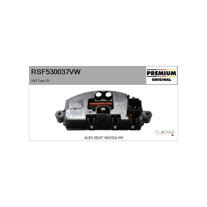 FLAMAR RSF530037VW Resitencia, ventilador habitáculo - 1