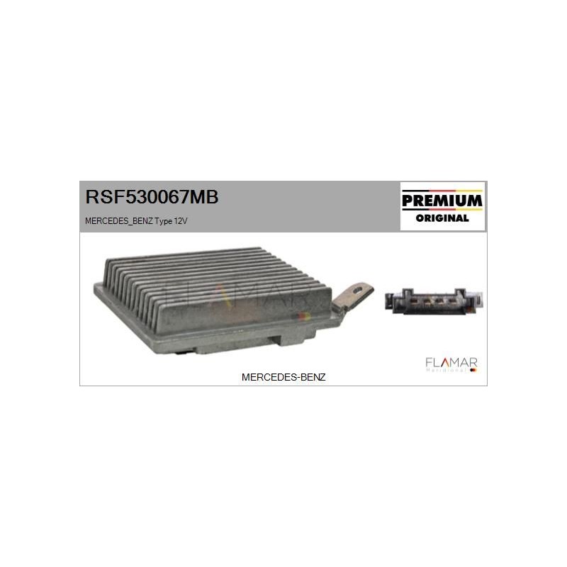 FLAMAR RSF530067MB Resitencia, ventilador habitáculo - 1