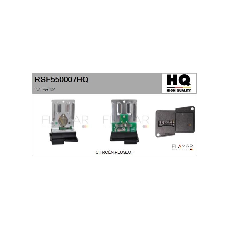 FLAMAR RSF550007HQ Resitencia, ventilador habitáculo - 1