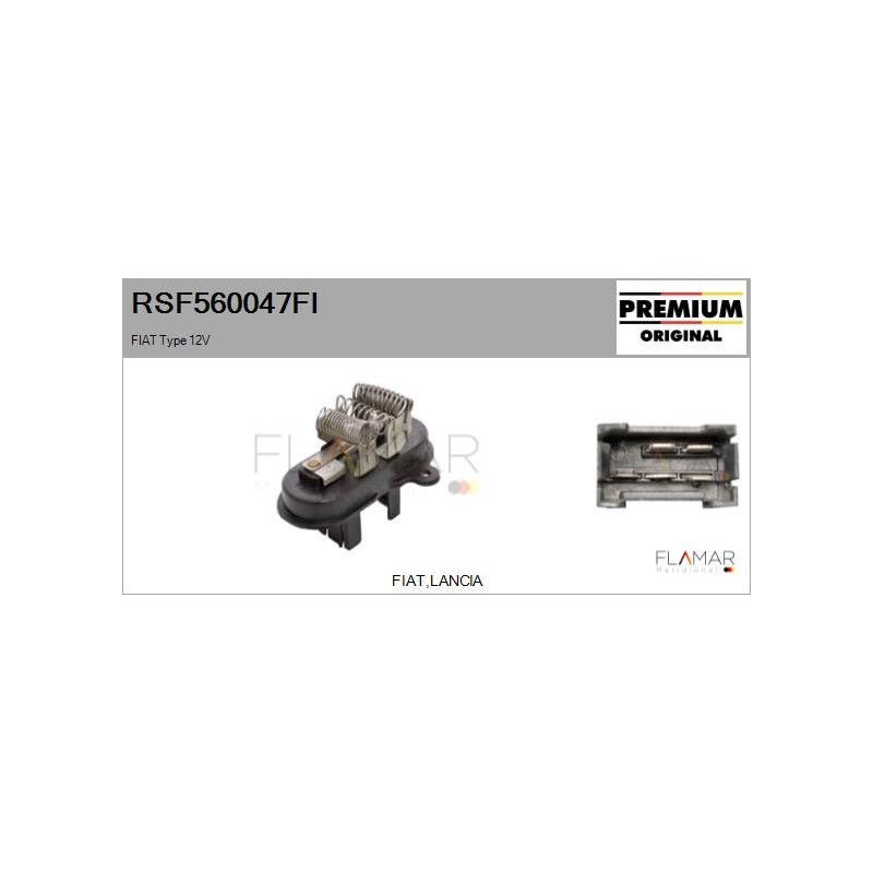 FLAMAR RSF560047FI Resitencia, ventilador habitáculo - 1