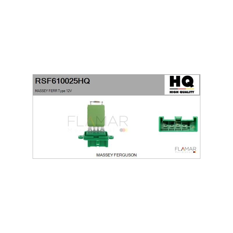 FLAMAR RSF610025HQ Resitencia, ventilador habitáculo - 1