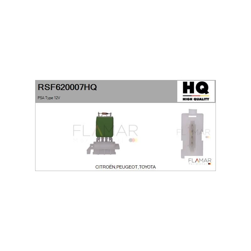 FLAMAR RSF620007HQ Resitencia, ventilador habitáculo - 1