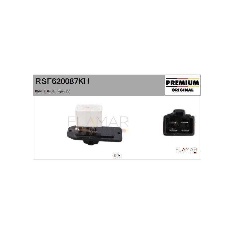 FLAMAR RSF620087KH Resitencia, ventilador habitáculo - 1