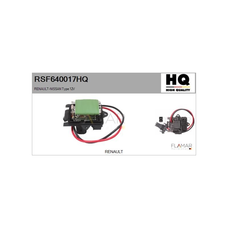 FLAMAR RSF640017HQ Resitencia, ventilador habitáculo - 1