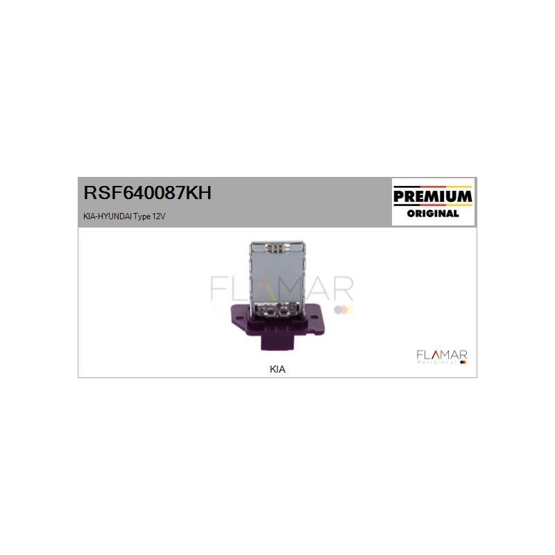 FLAMAR RSF640087KH Resitencia, ventilador habitáculo - 1