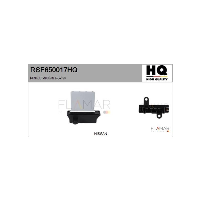 FLAMAR RSF650017HQ Resitencia, ventilador habitáculo - 1
