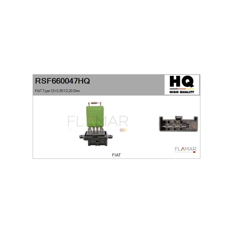 FLAMAR RSF660047HQ Resitencia, ventilador habitáculo - 1