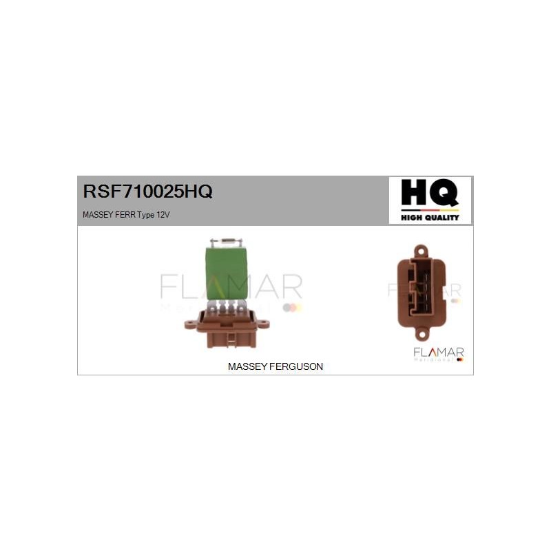 FLAMAR RSF710025HQ Resitencia, ventilador habitáculo - 1