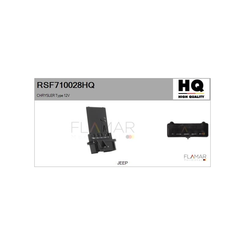 FLAMAR RSF710028HQ Resitencia, ventilador habitáculo - 1