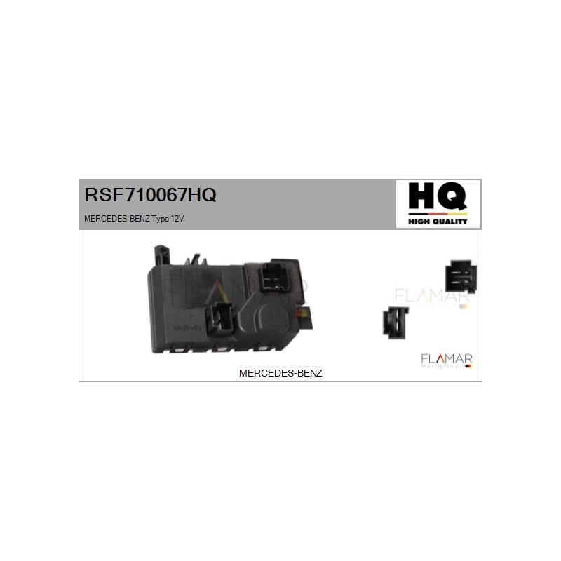 FLAMAR RSF710067HQ Resitencia, ventilador habitáculo - 1