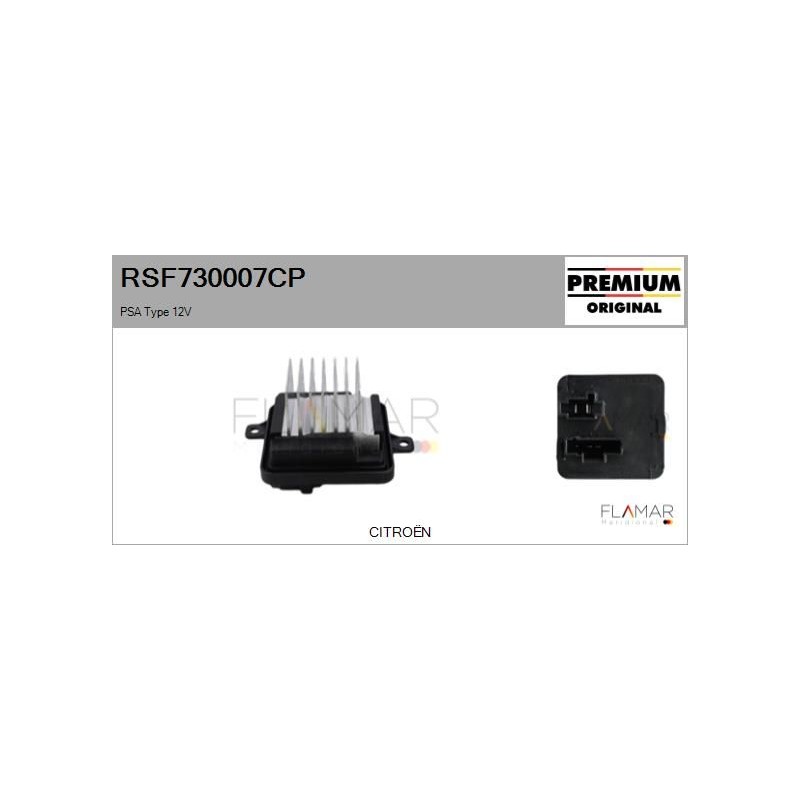 FLAMAR RSF730007CP Resitencia, ventilador habitáculo - 1