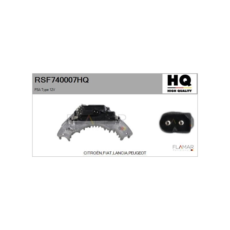 FLAMAR RSF740007HQ Resitencia, ventilador habitáculo - 1