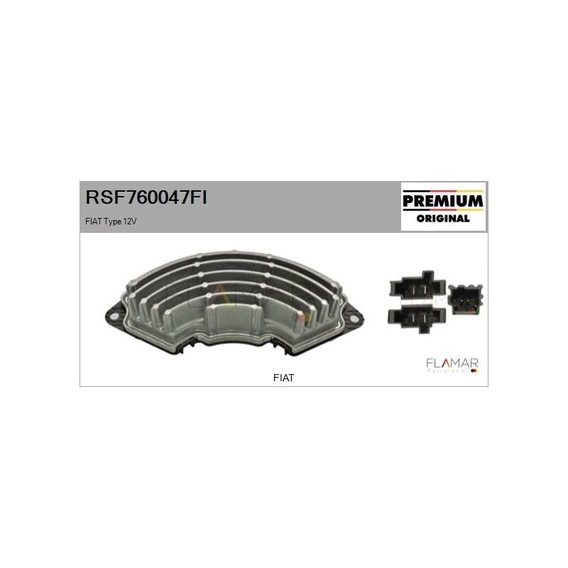 FLAMAR RSF760047FI Resitencia, ventilador habitáculo - 1