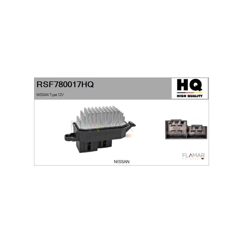 FLAMAR RSF780017HQ Resitencia, ventilador habitáculo - 1