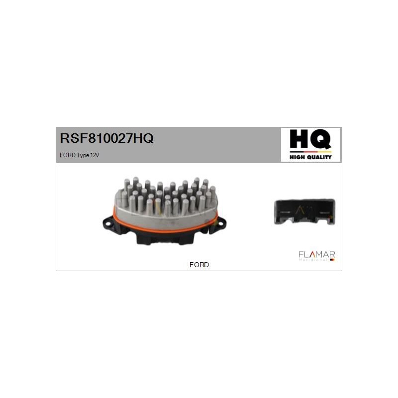FLAMAR RSF810027HQ Resitencia, ventilador habitáculo - 1