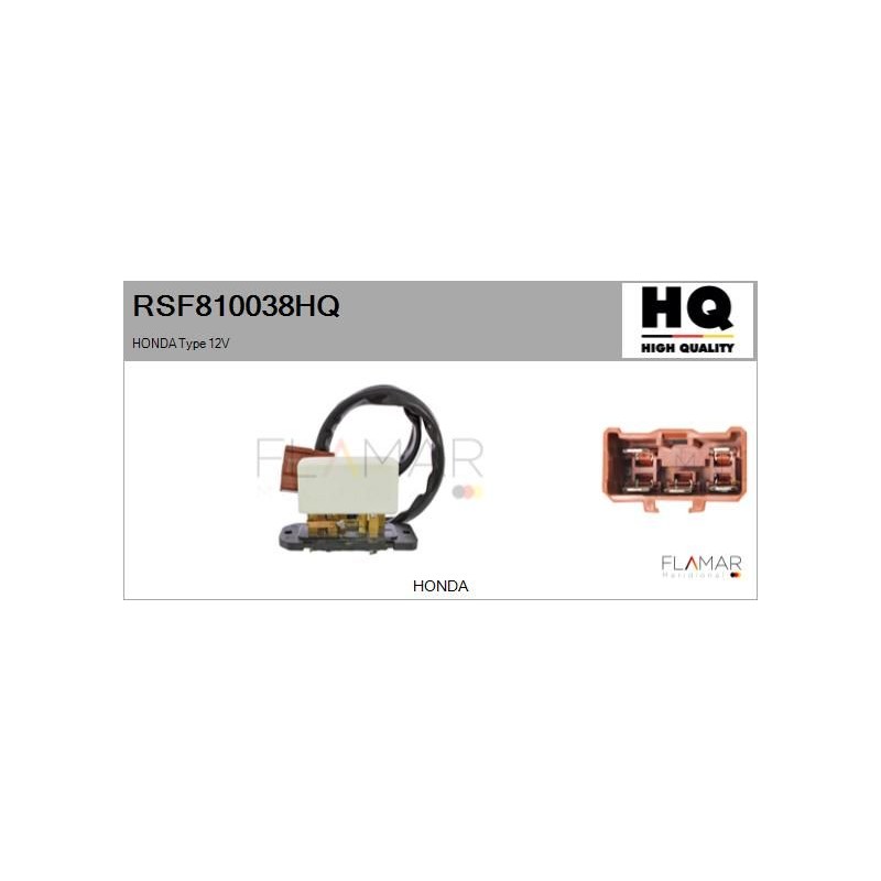 FLAMAR RSF810038HQ Resitencia, ventilador habitáculo - 1