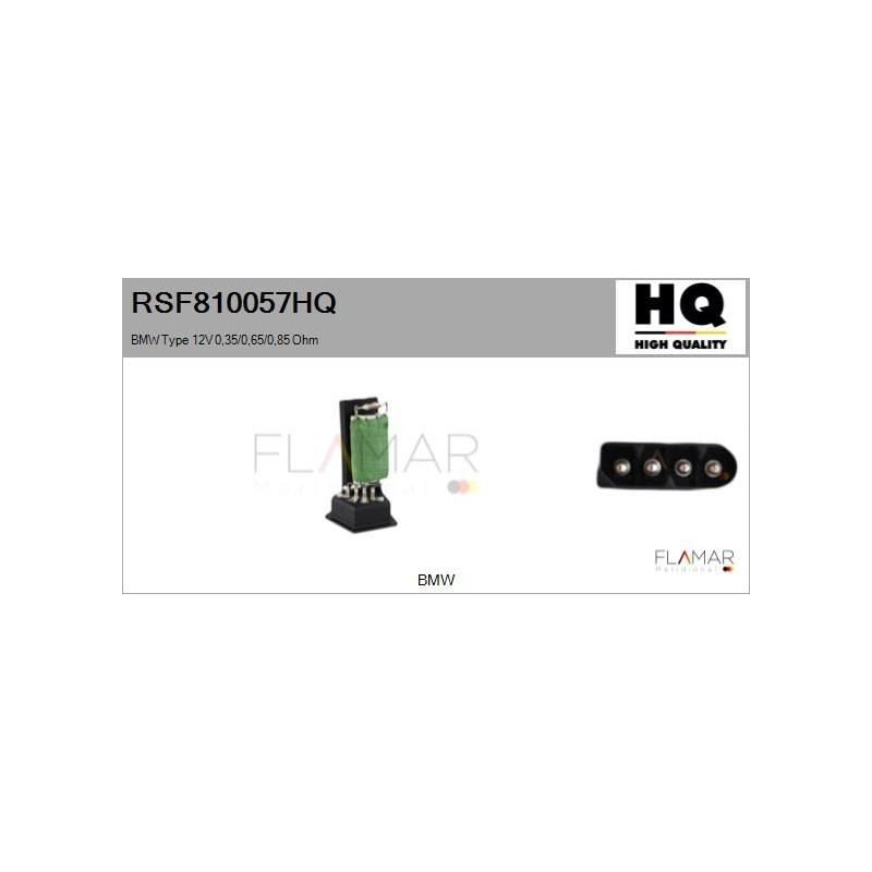FLAMAR RSF810057HQ Resitencia, ventilador habitáculo - 1