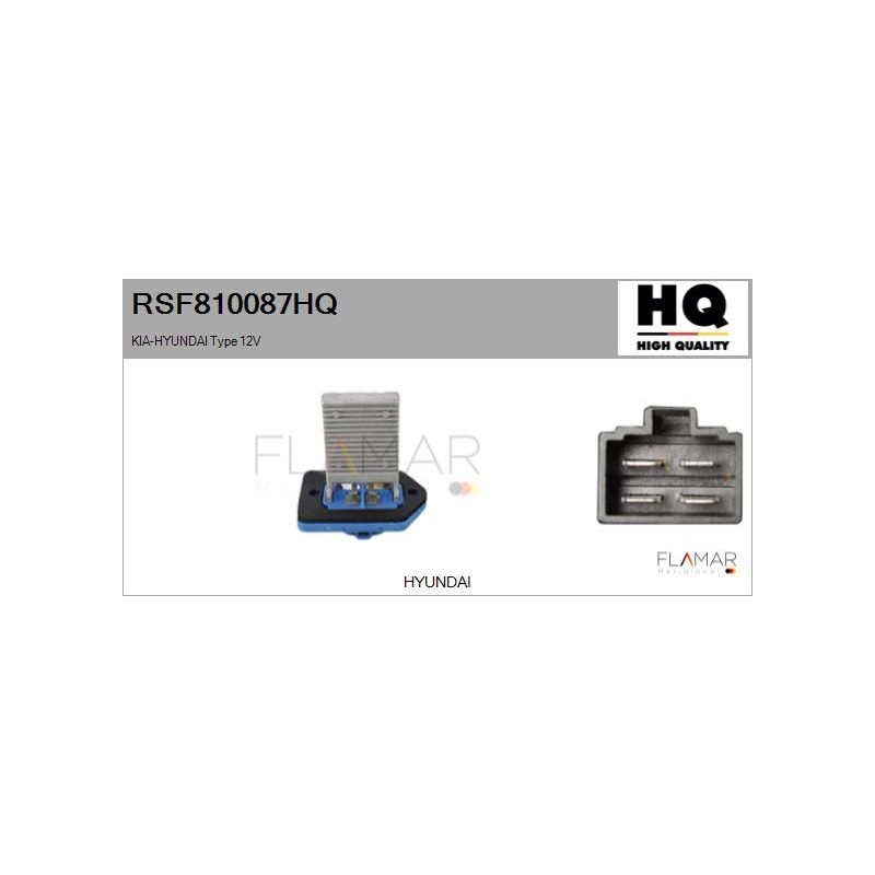 FLAMAR RSF810087HQ Resitencia, ventilador habitáculo - 1