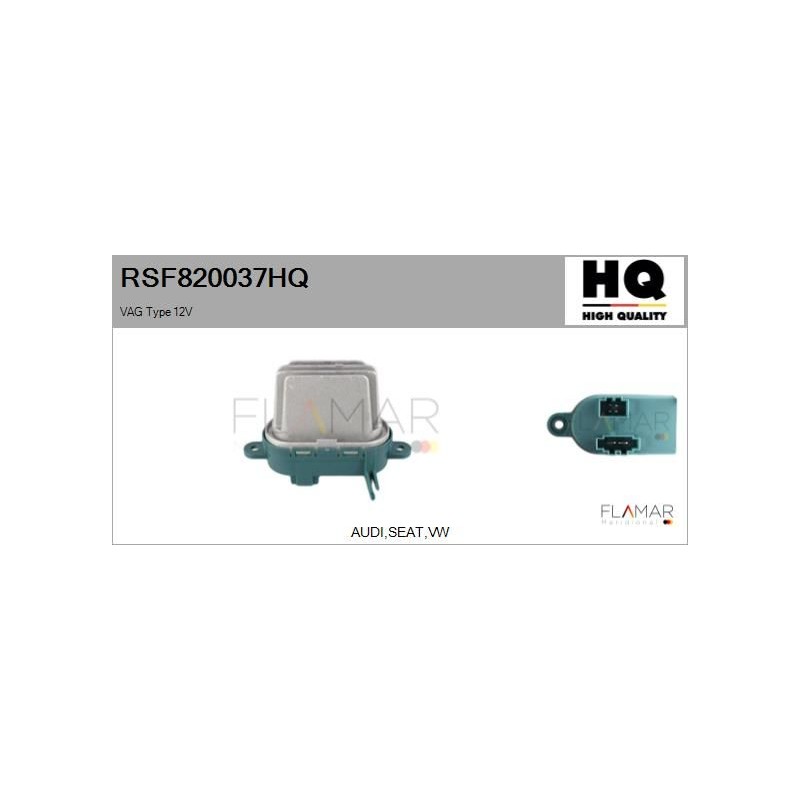 FLAMAR RSF820037HQ Resitencia, ventilador habitáculo - 1