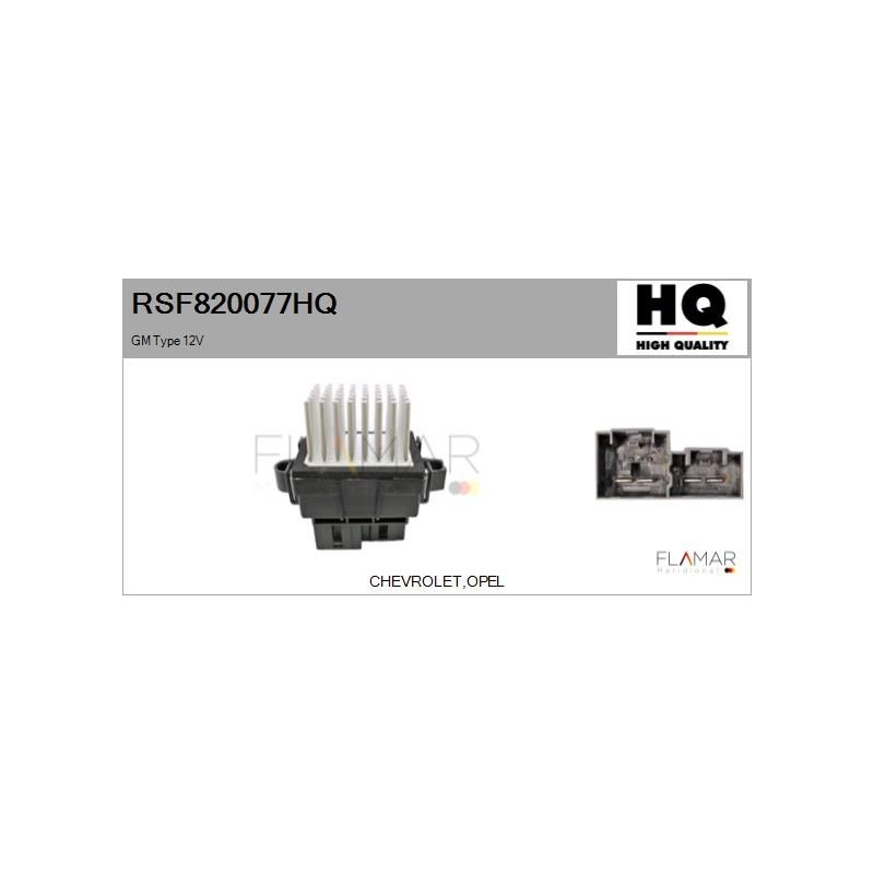 FLAMAR RSF820077HQ Resitencia, ventilador habitáculo - 1