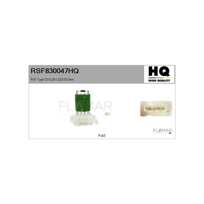 FLAMAR RSF830047HQ Resitencia, ventilador habitáculo - 1