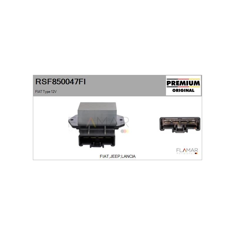 FLAMAR RSF850047FI Resitencia, ventilador habitáculo - 1