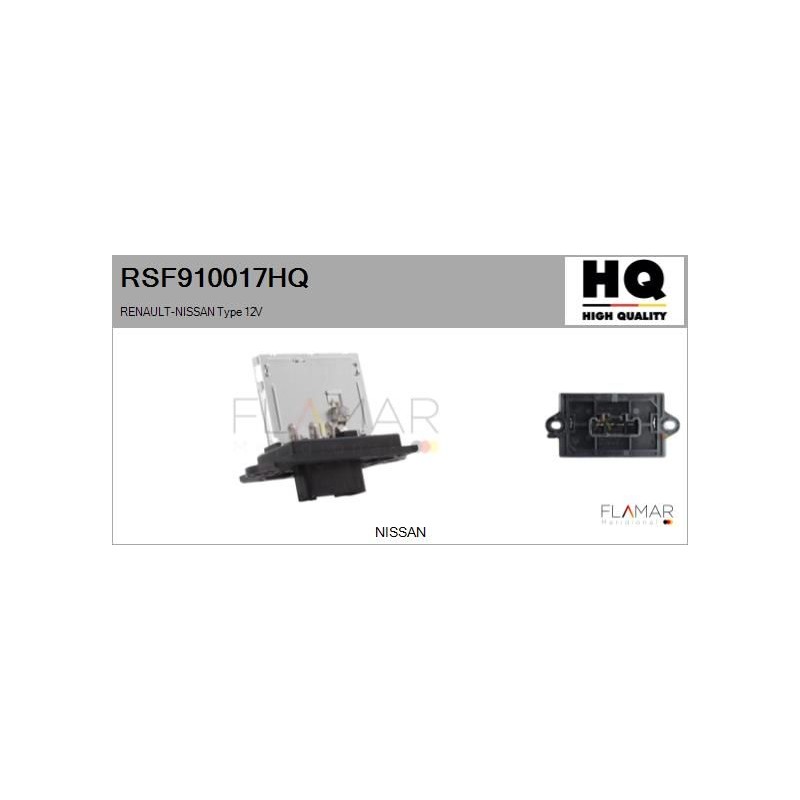 FLAMAR RSF910017HQ Resitencia, ventilador habitáculo - 1