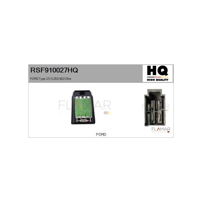 FLAMAR RSF910027HQ Resitencia, ventilador habitáculo - 1