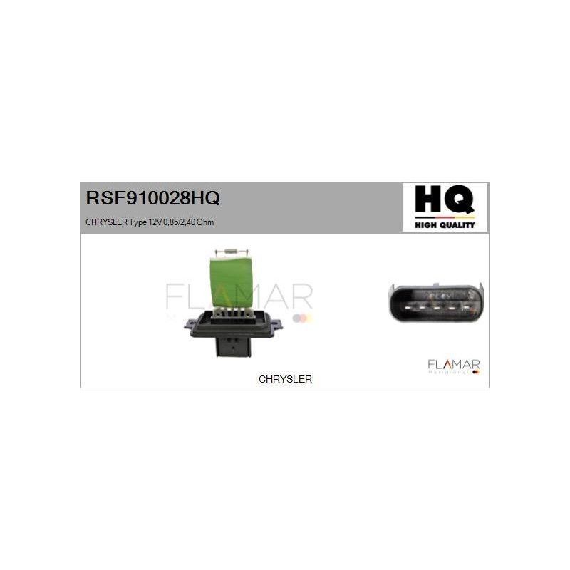 FLAMAR RSF910028HQ Resitencia, ventilador habitáculo - 1