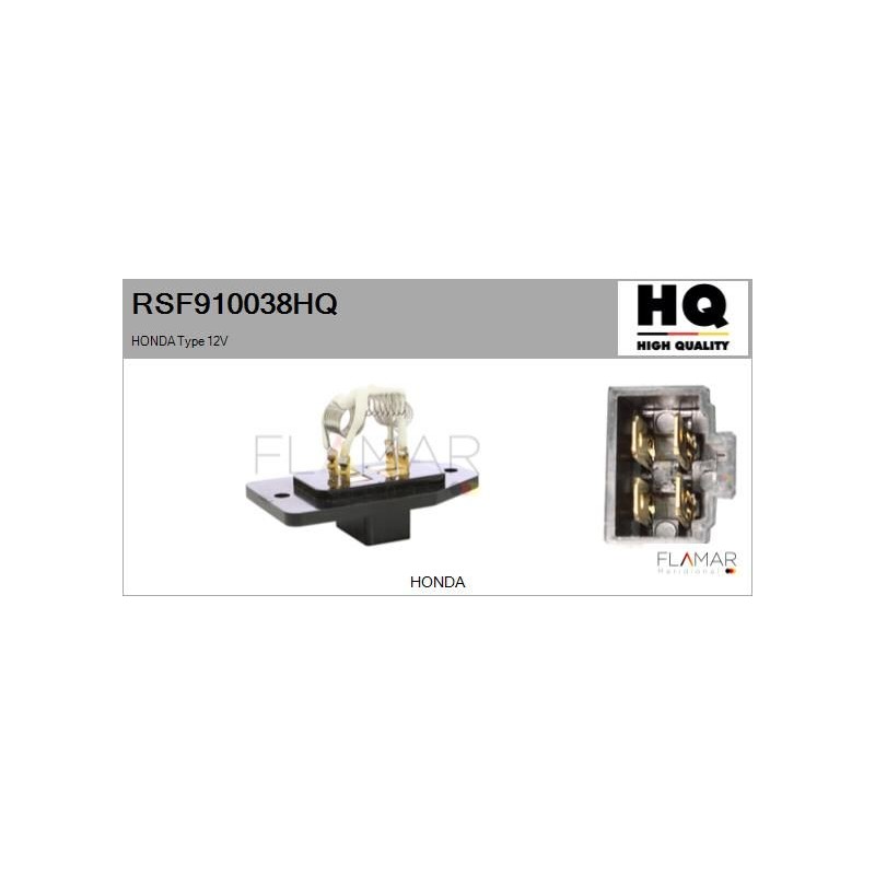 FLAMAR RSF910038HQ Resitencia, ventilador habitáculo - 1