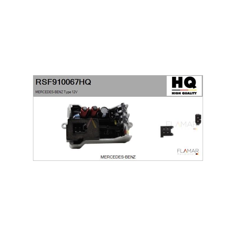 FLAMAR RSF910067HQ Resitencia, ventilador habitáculo - 1