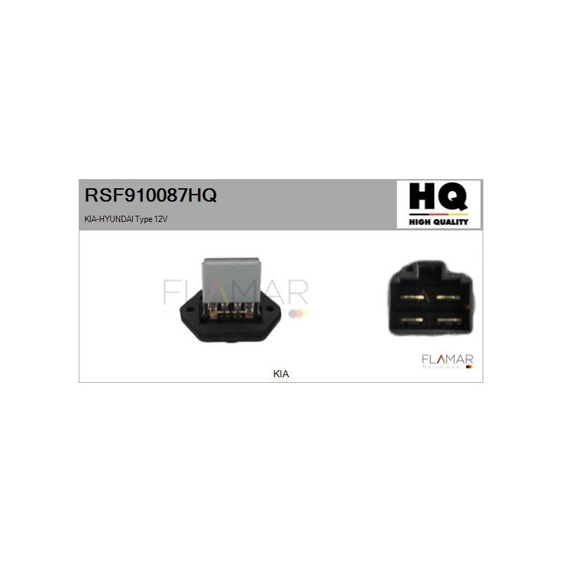 FLAMAR RSF910087HQ Resitencia, ventilador habitáculo - 1