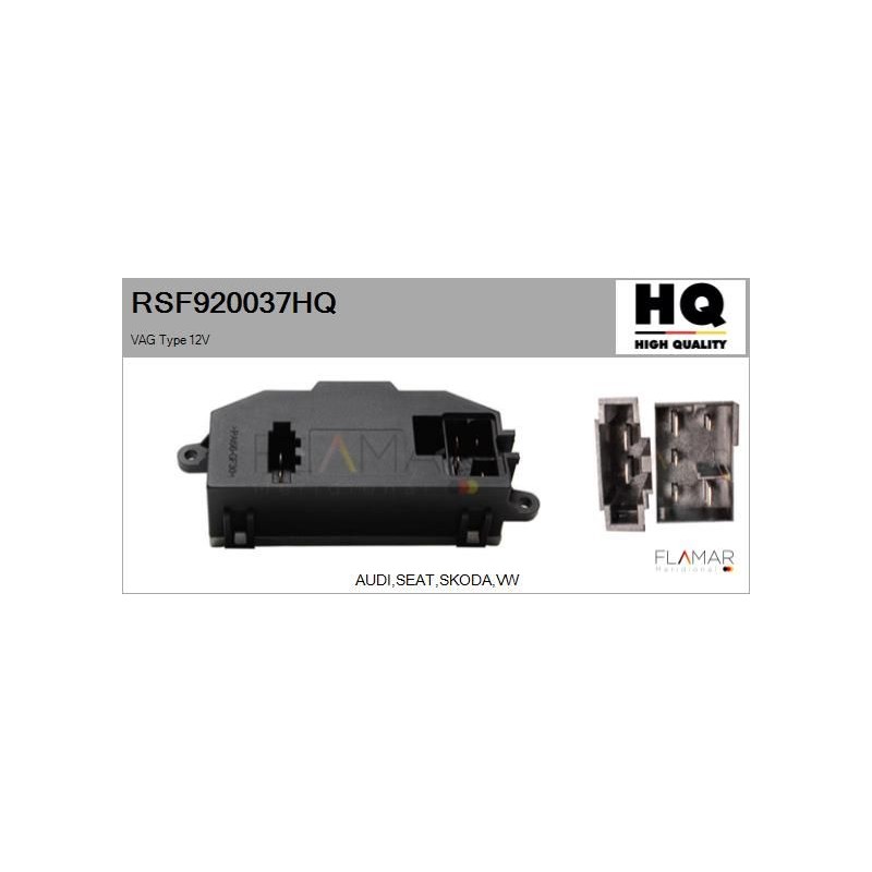 FLAMAR RSF920037HQ Resitencia, ventilador habitáculo - 1