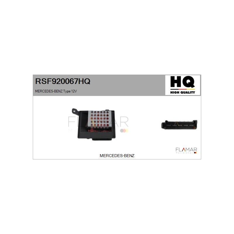 FLAMAR RSF920067HQ Resitencia, ventilador habitáculo - 1