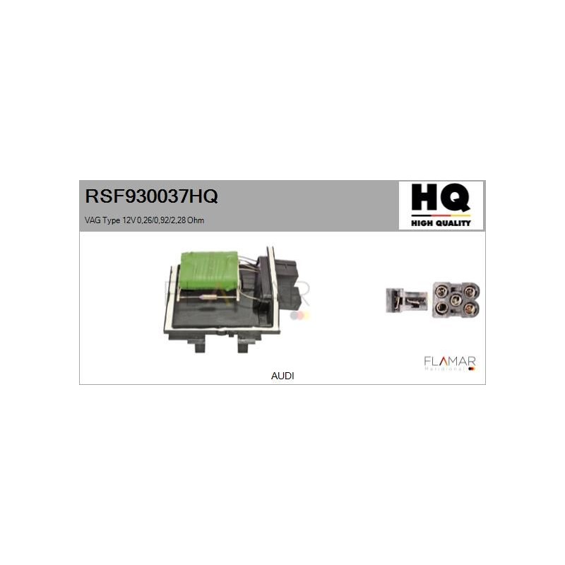 FLAMAR RSF930037HQ Resitencia, ventilador habitáculo - 1
