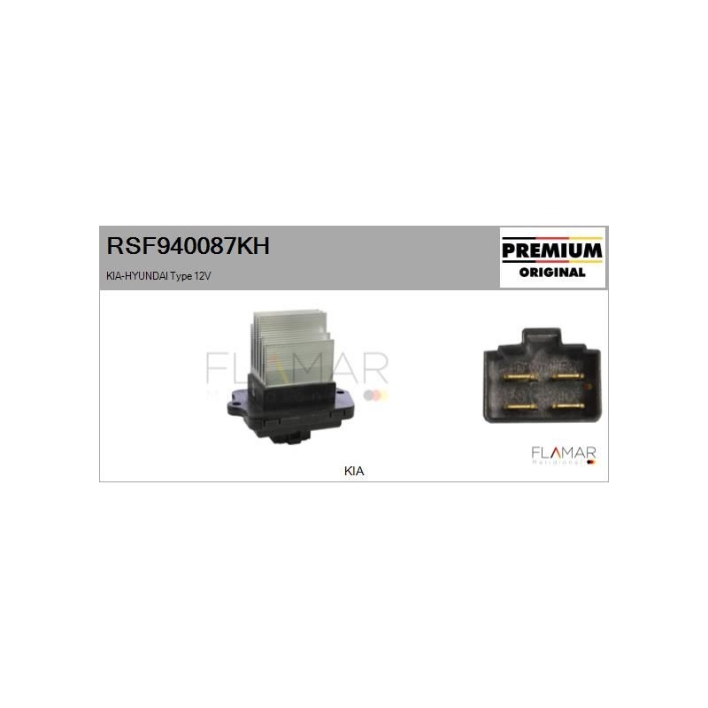 FLAMAR RSF940087KH Resitencia, ventilador habitáculo - 1