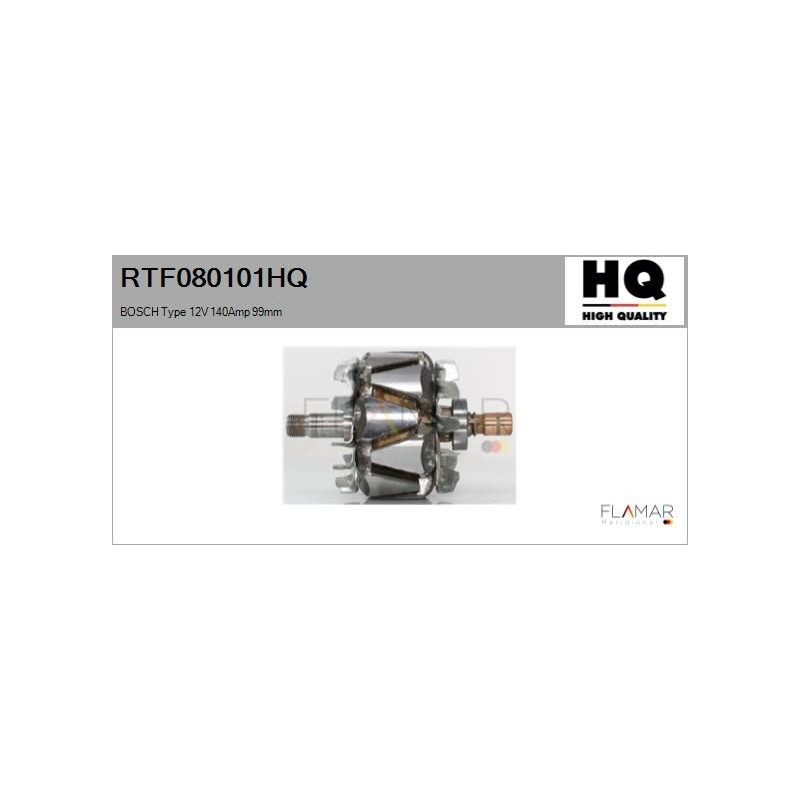 FLAMAR RTF080101HQ Rotor, alternador - 1