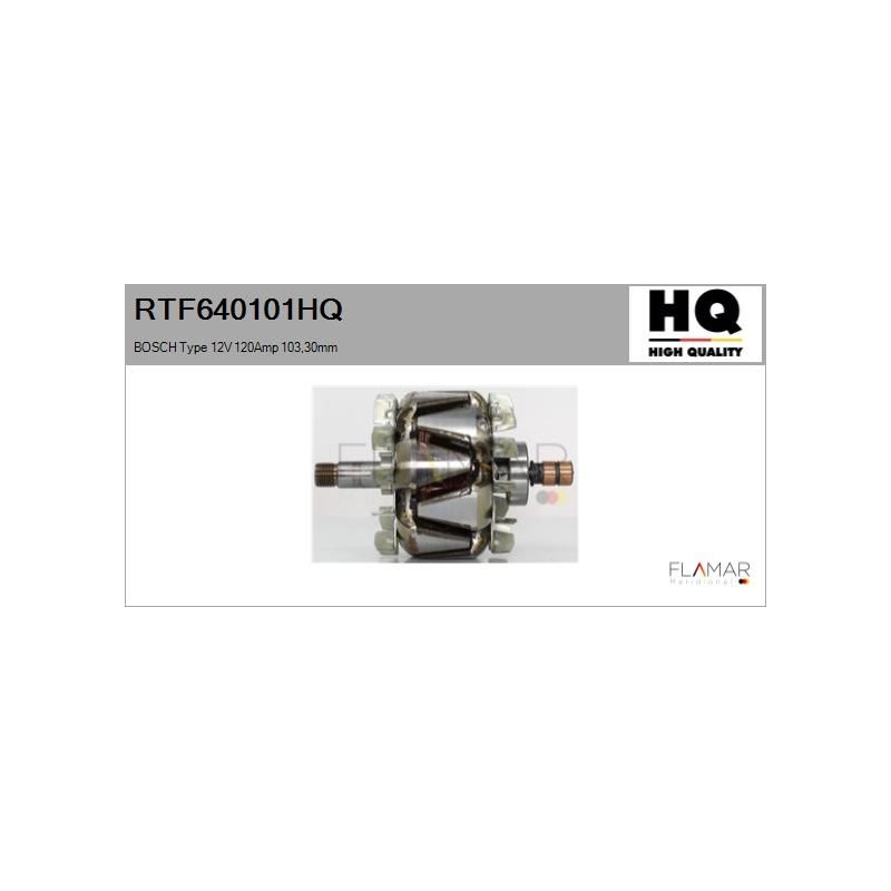FLAMAR RTF640101HQ Rotor, alternador - 1