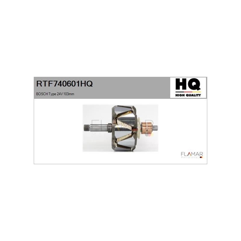 FLAMAR RTF740601HQ Rotor, alternador - 1