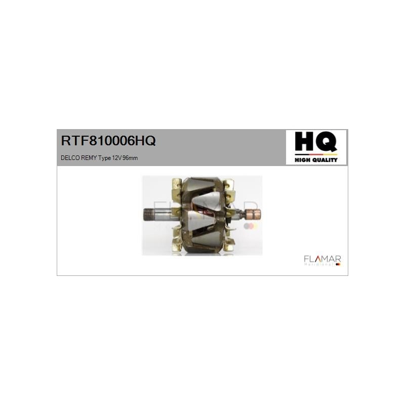 FLAMAR RTF810006HQ Rotor, alternador - 1