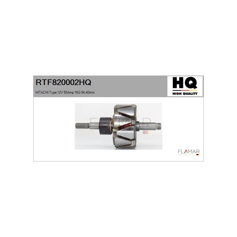 FLAMAR RTF820002HQ Rotor, alternador - 1