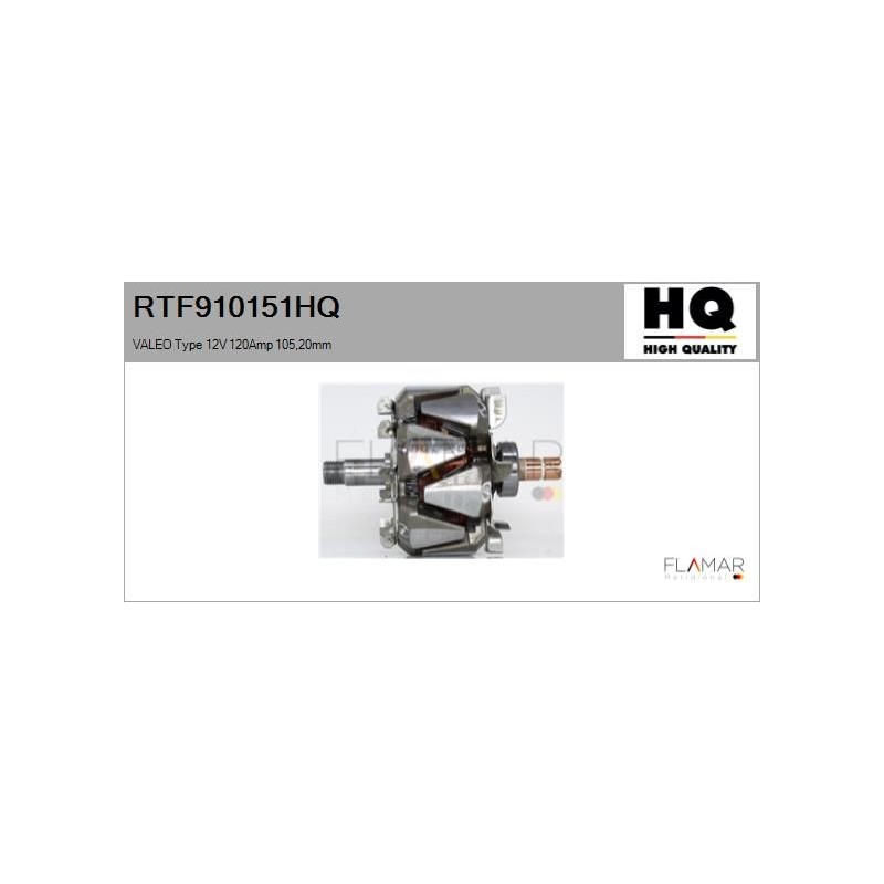 FLAMAR RTF910151HQ Rotor, alternador - 1